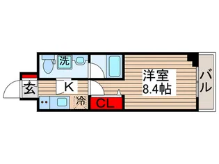 メディフィス千住大橋駅前【8階】の間取り