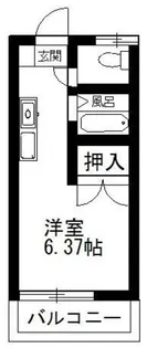 メゾン美住【1階】の間取り