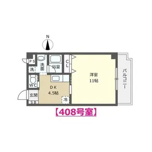 Discovery30(ディスカバリーサーティー)【4階】の間取り