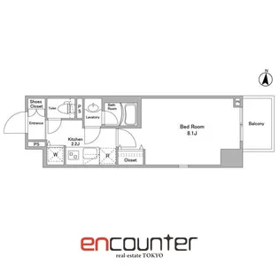 BPRレジデンス西早稲田【14階】の間取り