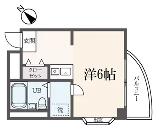グラン向ヶ丘遊園【3階】の間取り