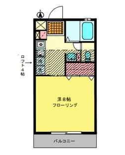 メゾン・ド・ボヌール【2階】の間取り