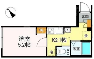 フロレスタ池袋本町【1階】の間取り