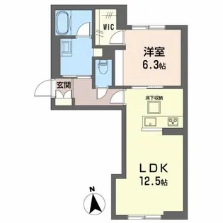 グランプレイス【1階】の間取り