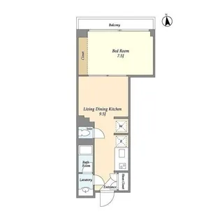 バウムプラッツ【5階】の間取り