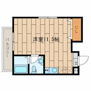 イルマーレ【3階】の間取り