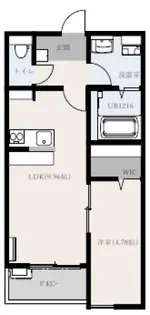 アルバステラ西条【3階】の間取り