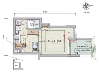 ビバリーホームズ大泉学園II【1階】の間取り
