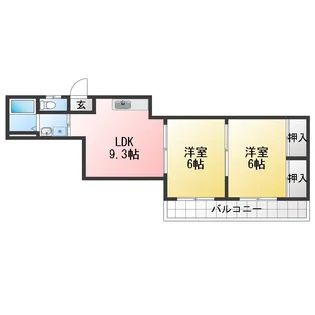 コペンミユキ【2階】の間取り