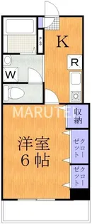 ハイムグリニッヂビル【3階】の間取り