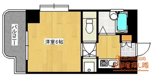 ダイナコート久留米駅前【4階】の間取り