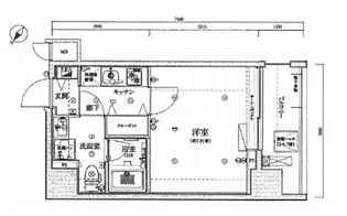 デュアレス麹町オニキス【3階】の間取り