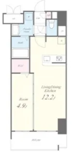 グレイスフルリッチ【11階】の間取り