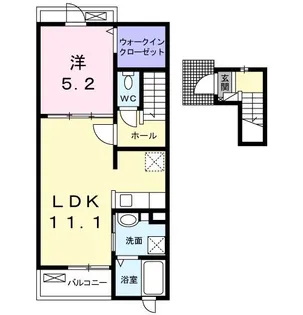 グランシャリオ【2階】の間取り