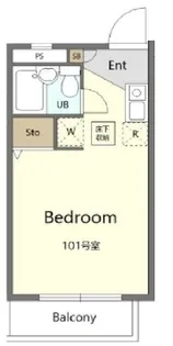 中目黒ドーム【1階】の間取り