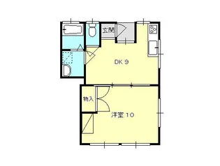 坂本マンション【1階】の間取り