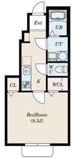 レ・ボザール【1階】の間取り
