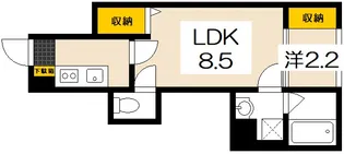 M Terrace藤垂園【1階】の間取り