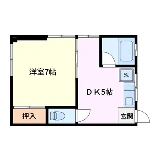 コーポテンソウ【2階】の間取り