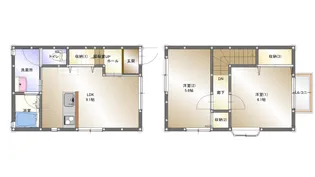 セラヴィの間取り