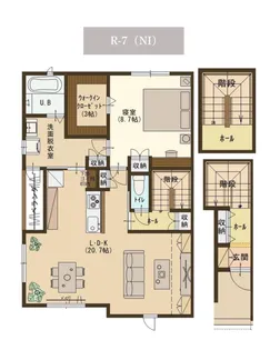 ユーソニアン上越・大字寺町Aの間取り