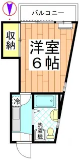 サンコーポ小川【2階】の間取り