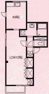 幸手コーポ【3階】の間取り