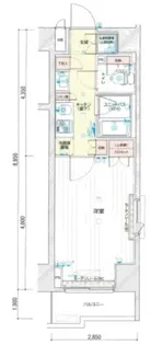 ルーブル多摩川南六郷【3階】の間取り