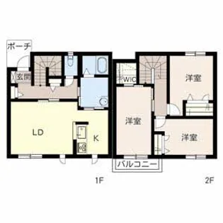 クラヴィエ南町ノ坪Cの間取り
