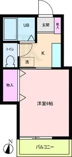 ノブレス【1階】の間取り