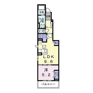 HOKULANI A【1階】の間取り