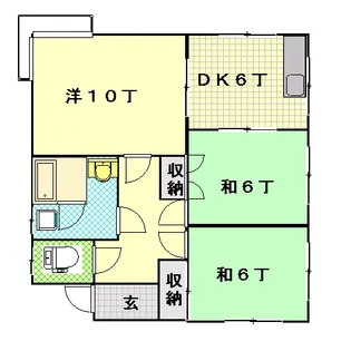 アトラスハウス【2階】の間取り