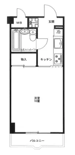 ダイアパレス井土ヶ谷【4階】の間取り