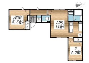 Heim Komorelia【1階】の間取り