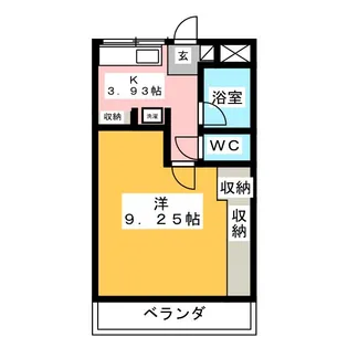 アシエヒルズ【2階】の間取り