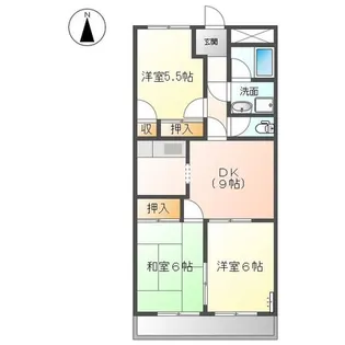 ENJYOII【5階】の間取り