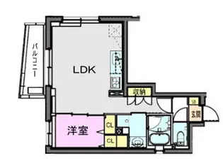 ASTILE練馬北町【4階】の間取り