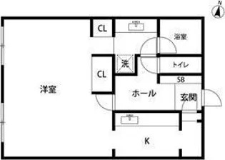 D’グラフォート浜松D’sTower(2202)【22階】の間取り