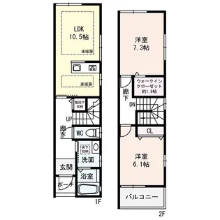 エスベランサUの間取り