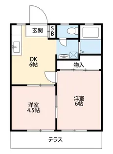 センチュリーピラ【1階】の間取り