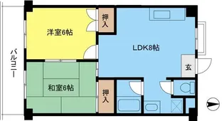 TSUJIHANA・ビルディング【5階】の間取り