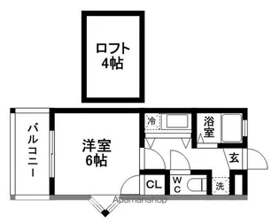 パークタウン荒戸【2階】の間取り