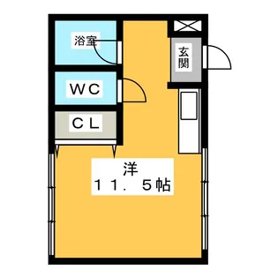アヴェニュー【3階】の間取り