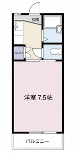 ヴェルメゾンツイン B【2階】の間取り