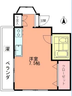 メゾン丸創【3階】の間取り