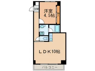 ロイヤルアベニュー碑文谷【3階】の間取り