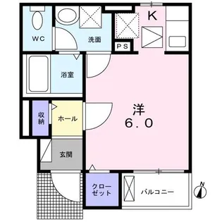 GLICINA【1階】の間取り