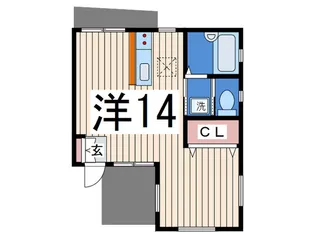 ブルーシエル南六浦【1階】の間取り
