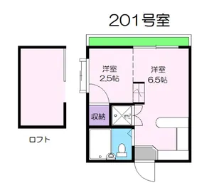 アイムズガーデン22【2階】の間取り