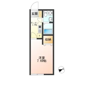 REBLANCHE【1階】の間取り